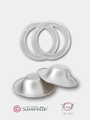 Silverette® cups + O-Feel™ ring (1 Pair)